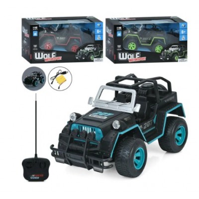 Джип YDF7960R на радиоуправлении, акум, 28см, 1:16, свет, резиновые колеса, USBзарядное, пакунок малюка