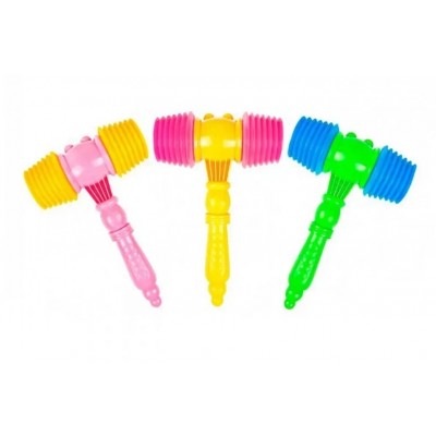 Молоточек пищалка 25см (588-1), пакунок малюка