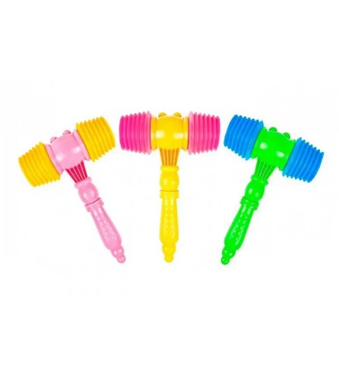 Молоточек пищалка 25см (588-1), пакунок малюка