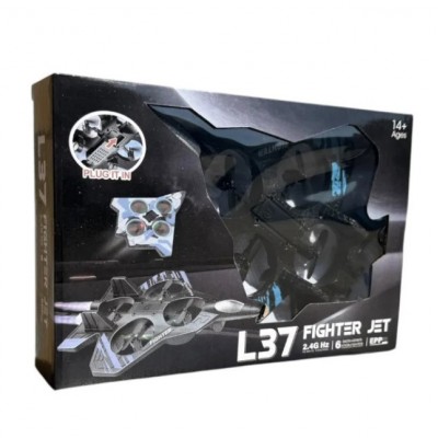 Квадрокоптер, самолет-истребитель на радиоуправлении L37, пакунок малюка