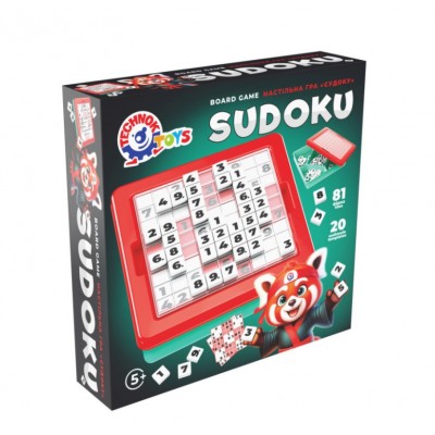 Настольная игра Судоку ТехноК арт. 2956. пакунок малюка