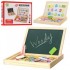 Доска магнитная деревянная двухсторонняя, MD0694, для детей от 3 лет, Пакунок малюка
