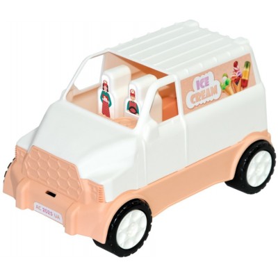 Игрушечная машинка Tigres Smart Wheels Фургон с мороженым 26 см (40054), пакунок малюка