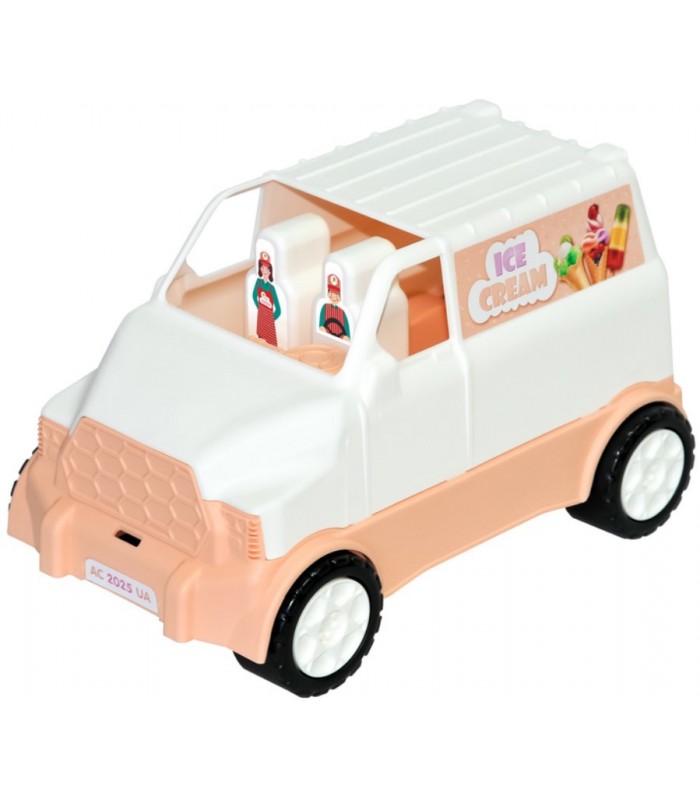 Игрушечная машинка Tigres Smart Wheels Фургон с мороженым 26 см (40054), пакунок малюка