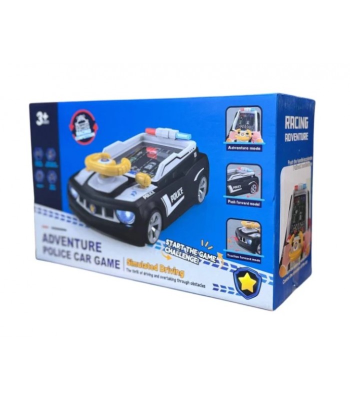Игровой гоночный симулятор Adventure Racing Car 6608E Голубой, пакунок малюка