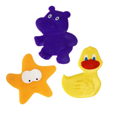 Мини коврики на присосках для купания малышей, 0902, пакунок малюка, для детей от 3 мес