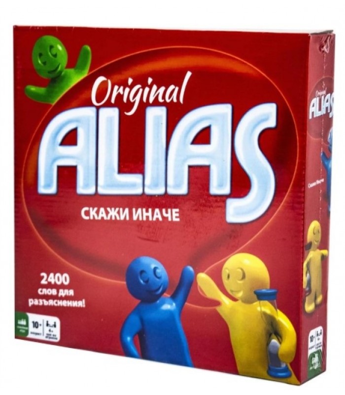 Настольная карточная игра Alias Скажи иначе, 0134R-6, для детей от 10 лет, Настольная игра для всей семьи, Пакунок малюка