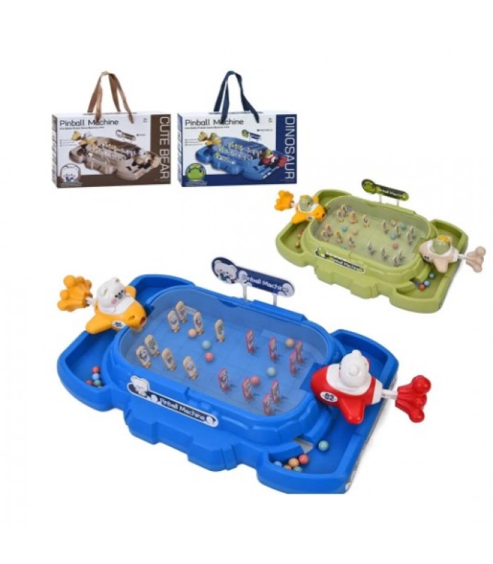 Настольная игра WZ-130-131 пинбол, игровое поле, 2 вида по 2 цвета, в кор-ке, 40,5-26-8,5см, пакунок малюка