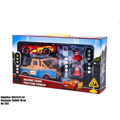 Игровой набор Машины Тачки 092 светофоры, звук, свет, пакунок малюка