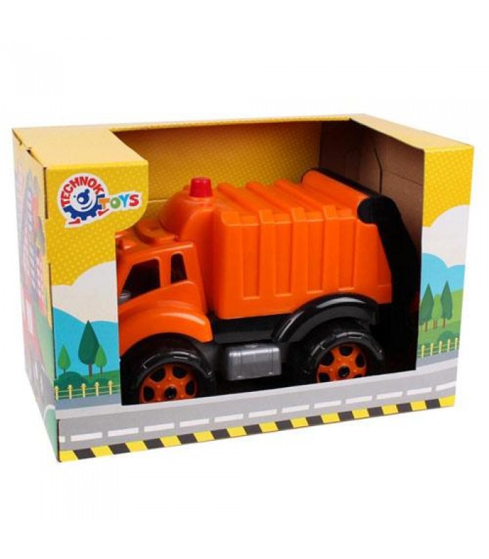 Машина-Мусоровоз игрушечная, пластиковая, Технок 5422 для детей от 3 лет, пакунок малюка