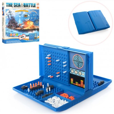 Настольная игра Морской бой, S5507, для детей от 6 лет, Пакунок малюка