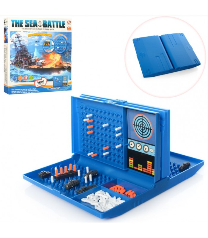 Настольная игра Морской бой, S5507, для детей от 6 лет, Пакунок малюка