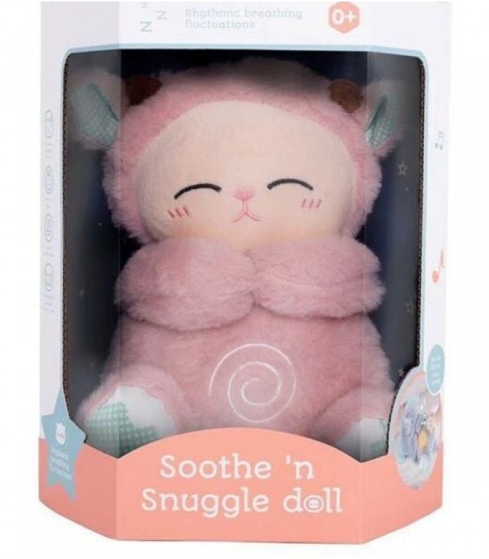 Интерактивная игрушка 83388 "Овечка", подсветка, мелодии, сплюшка, дышит, в коробке, пакунок малюка