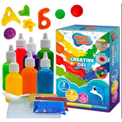 Набор для творчества Ludum Magic water Creative gel (MV6031-03), пакунок малюка