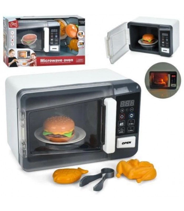 Микроволновая печь игрушечная Metr+ F2329, пакунок малюка