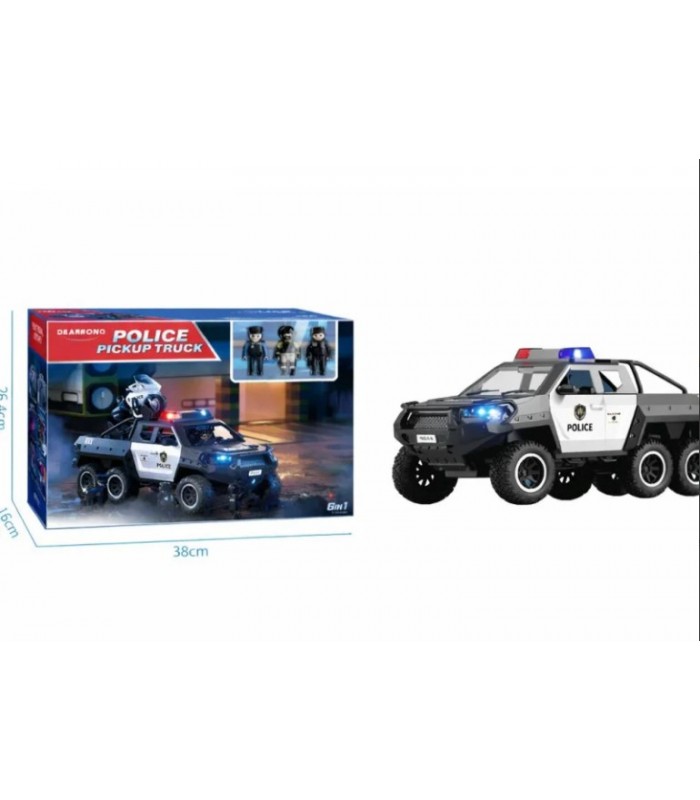 Машинка на пульте управления полицейская машинка DB-220, пакунок малюка