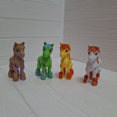 Фигурка Конячка  3Д пластик эко для детей от 3 лет, пакунок малюка