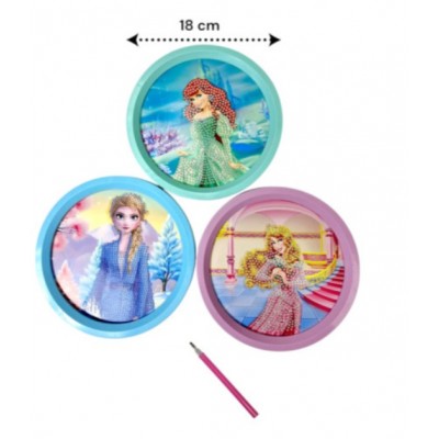 Детский набор алмазная мозаика "Фроузен" YK-653, в ассорт., пакунок малюка