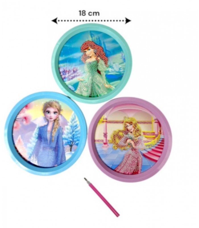 Детский набор алмазная мозаика "Фроузен" YK-653, в ассорт., пакунок малюка