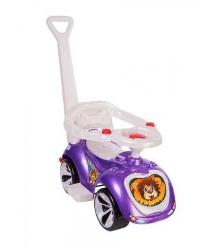 Машина-толокар Orion Лапка (809) фиолетовый для детей от 3 лет, пакет малыша