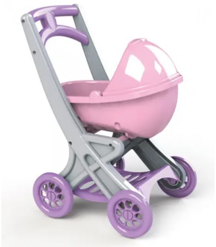 Коляска для кукол Doloni 0121/04 для детей от 3 лет, пакунок малюка