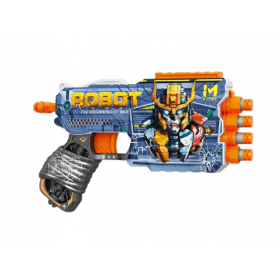 Игрушечный пистолет с мягкими пулями Fast & Turbo BH141, пакунок малюка