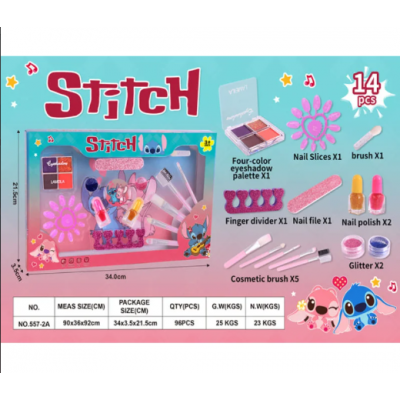 Детский набор косметики 557-2A STITCH, пакунок малюка