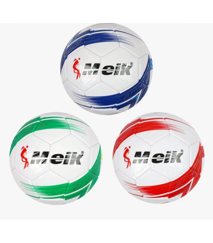 Мяч футбольный С 76406, 3 вида, вес 400-420 граммов, материал PU, баллон резиновый, размер №5, пакунок малюка