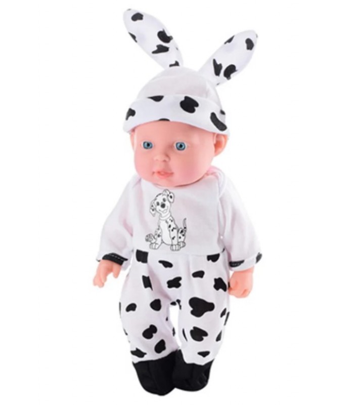 Пупс 24 см в бодике и шапочке, 533-I-1-255-Q, для детей от 3 лет, Пакунок малюка
