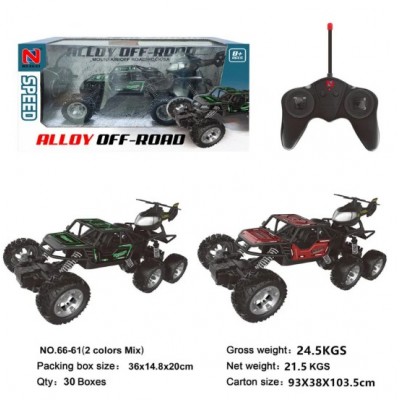 Машинка внедорожник (со скалолазания) на пульте управления 66-61, пакунок малюка