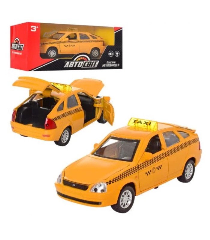 Игрушечная машинка АвтоСвіт инерционная металлическая (AS-2050), пакунок малюка, для детей от 3 лет
