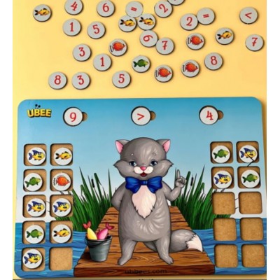 Развивающая игра «Ученый котик» (ПСД237), пакунок малюка