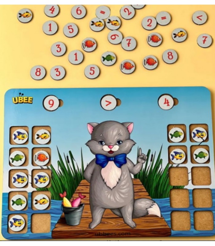 Развивающая игра «Ученый котик» (ПСД237), пакунок малюка