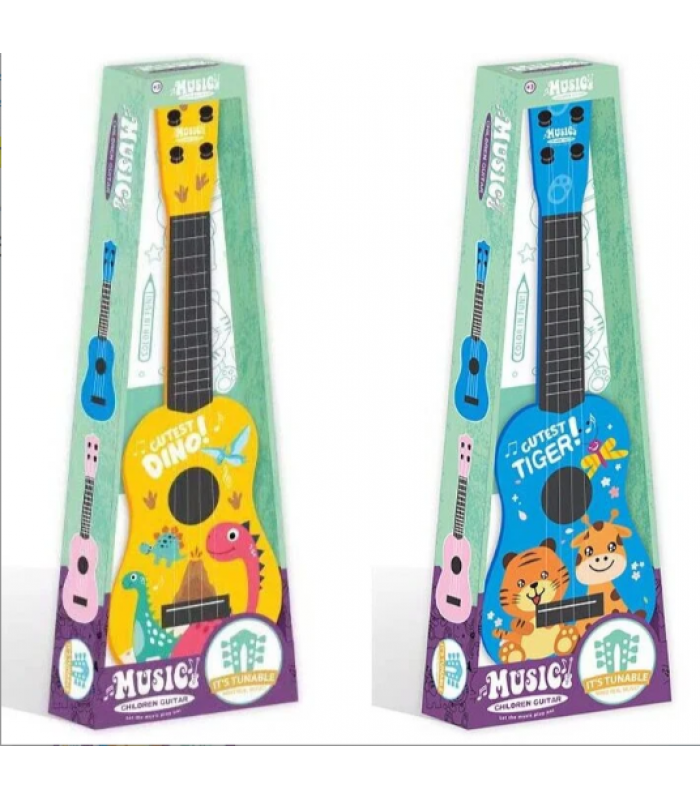Детская гитара струнная 677-1 АВ 2 вида, для детей от 3 лет