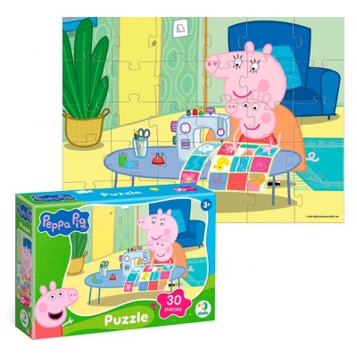 Пазлы "Одеяло для младенца" 200675 "Dodo", 30 элементов, пакунок малюка