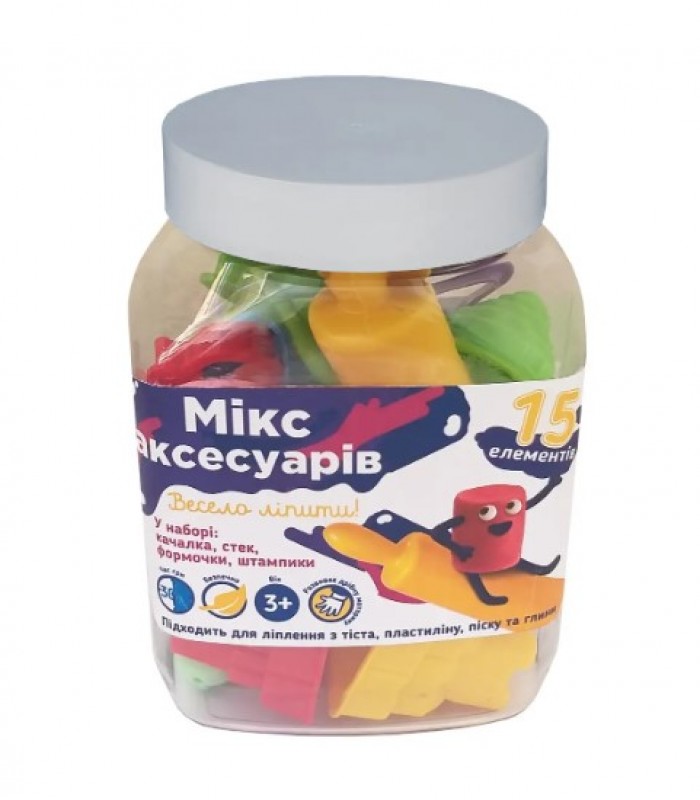 Набор для лепки "Микс аксессуаров" (FOR01) для детей от 3 лет