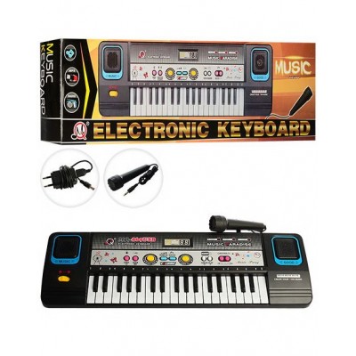 Синтезатор детский с микрофоном, 37 клавиш, USB, MP3, MQ869USB, для детей от 3 лет, Пакунок малюка