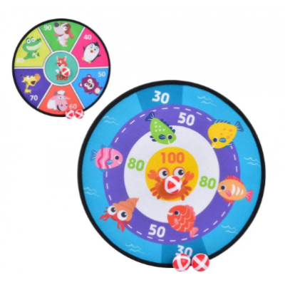 Дартс на липучке с мячиками и проволочками 36 см MR 1080