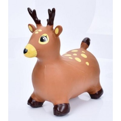 Детский резиновый олень прыгун Bambi MS 4159, пакунок малюка
