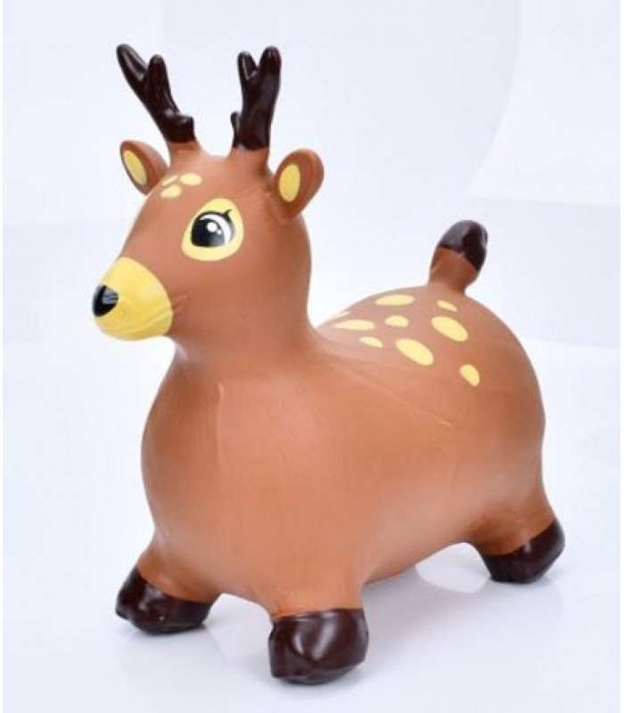 Детский резиновый олень прыгун Bambi MS 4159, пакунок малюка