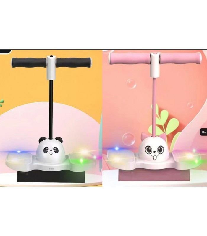 Детский джампинг С 76232, 2 вида, подсветка, в пакете, пакунок малюка