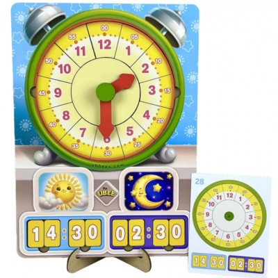 Развивающая Игра Часы - Учим Время (псд279) Psd279 (326257), пакунок малюка