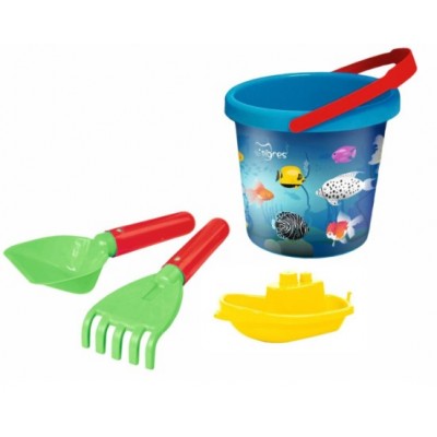 Набор для песочницы Wader Морской мир с термонаклейкой (39805), пакунок малюка