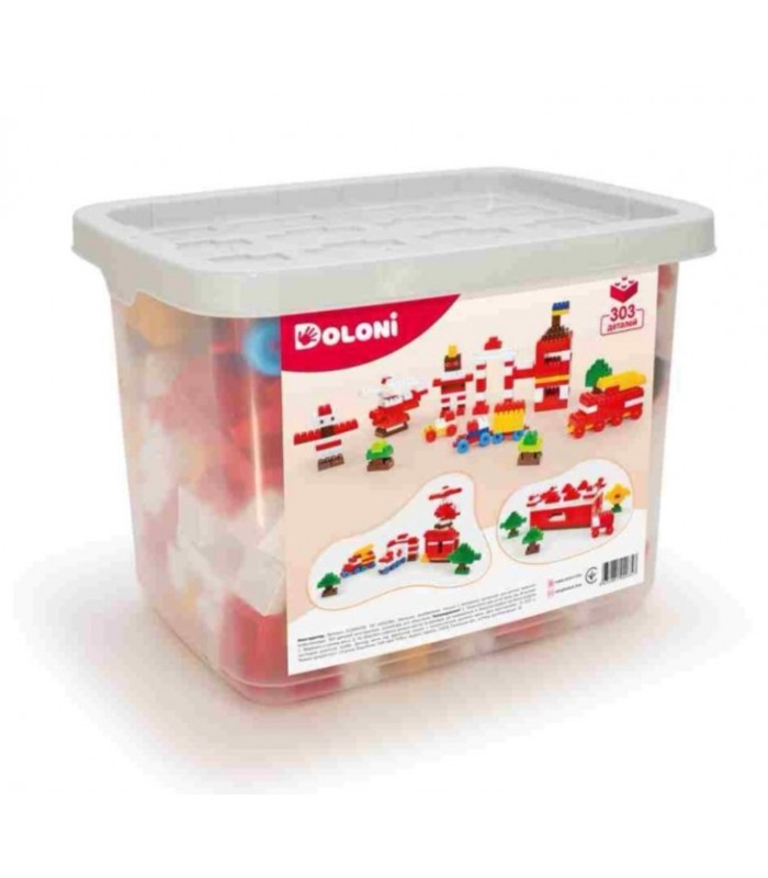 Конструктор ДСНС/Крепость/Скорая помощь 303 деталей (013999/04)