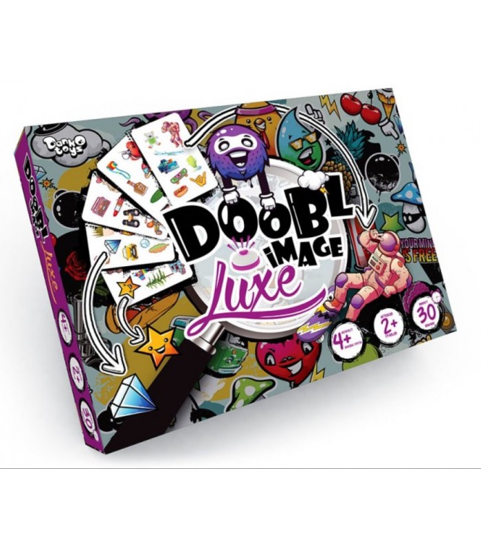 Настольная развлекательная игра Doobl Image Luxe, DBI-03-01, для детей от 4 лет, Пакунок малюка