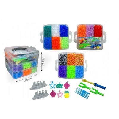 Набор резинок для плетения 037-82, пакунок малюка