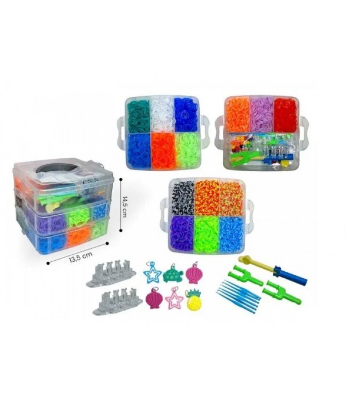 Набор резинок для плетения 037-82, пакунок малюка