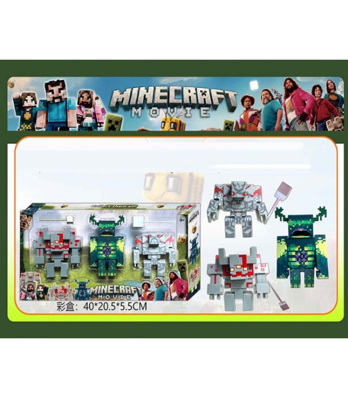 Набор героев 97891, 3 фигурки, оружие, движущиеся конечности,пакунок малюка