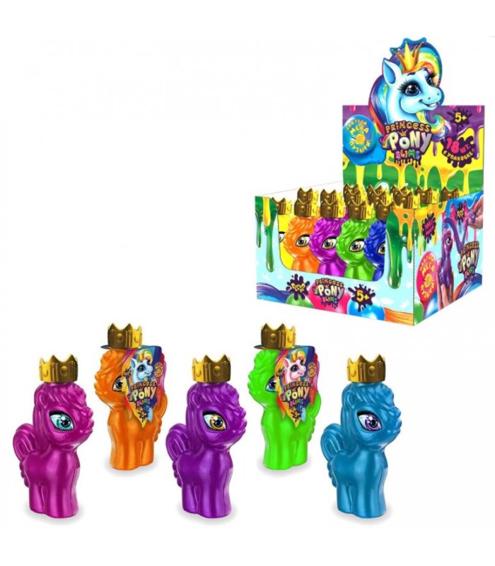Слайм лизун Пони Princess Pony Slime, PPS-01-01, для детей от 5 лет