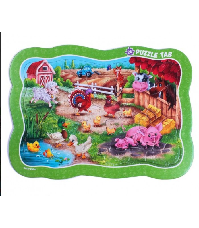Игра развивающая Roter Käfer пазлы-вкладыши. Ферма. RK7020-03, пакунок малюка
